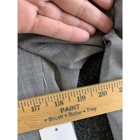 Original Penguin Men’s Blazer Slim Fit Jacket Wool Gray Retail$375 NWT Size 40R - Picture 12 of 15